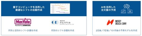 グルーヴノーツが量子コンピュータでシフト計算するデモを報道陣に公開　経産省/日本惣菜協会「ロボットフレンドリー」に量子技術で参画