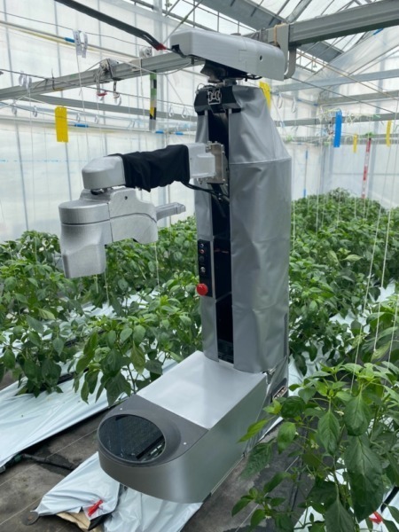AGRISTのピーマン自動収穫ロボット「L」にNVIDIA「Jetson Nano」搭載　機械学習モデルと「TensorRT」SDKで高精度に検出