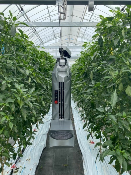 AGRISTのピーマン自動収穫ロボット「L」にNVIDIA「Jetson Nano」搭載　機械学習モデルと「TensorRT」SDKで高精度に検出