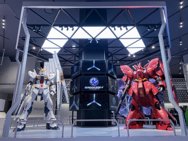 実物大ニューガンダム立像4月25日より展示開始！夜間には壁面の特別映像と連動  「ガンダムパーク福岡」も同時オープン