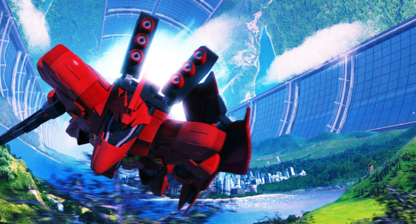 実物大ニューガンダム立像4月25日より展示開始！夜間には壁面の特別映像と連動  「ガンダムパーク福岡」も同時オープン