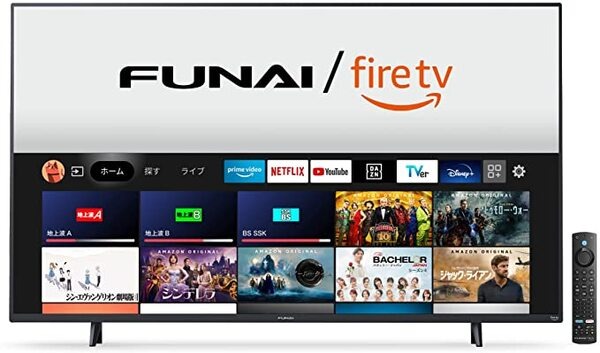 Amazonとヤマダが共同開発したFUNAI「Fire TV搭載スマートテレビ」実機レビュー　ひと月使ってみての感想