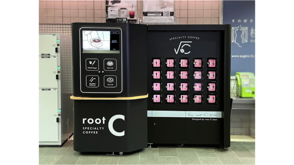 東急線目黒駅にAIカフェロボット「root C」を設置 淹れたてのスペシャルティコーヒーをアプリで注文 東急電鉄駅への設置は初