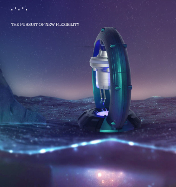 宙に浮く近未来型Bluetoothワイヤレススピーカーってどんなしくみ? 宇宙や星空からインスピレーション「GeeStereo」