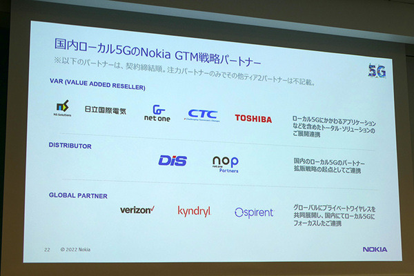 ノキア、ローカル5Gテスト環境をサービス化したラボを六本木にオープン　パートナー企業18社とユースケースを開拓