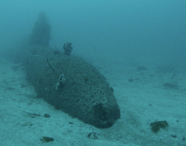 【動画】海底に眠る大日本帝国海軍の特殊潜航艇「海龍」、静岡県下田沖で発見　水中ドローン撮影に成功
