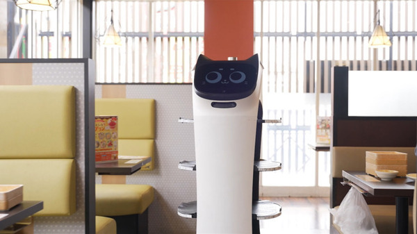 PUDOのネコ型配膳ロボット「BellaBot」全国チェーンレストラン「しゃぶ葉」ほぼ全店舗で導入完了 2022年末までに合計3000店舗で配備予定
