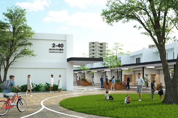 自動運転バスGACHAを実証実験　千葉市/良品計画/MUJI HOUSE/UR都市機構、団地を拠点とした地域生活圏の活性化に着手