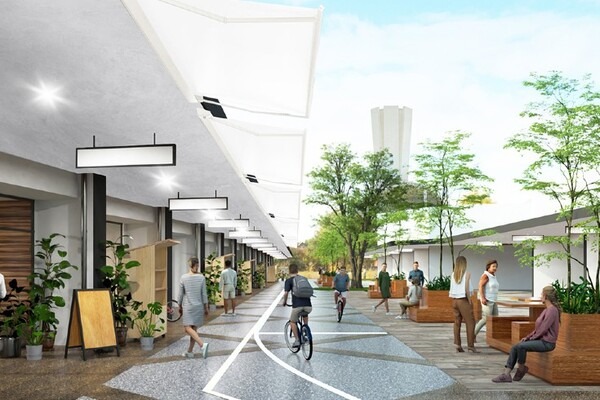 自動運転バスGACHAを実証実験　千葉市/良品計画/MUJI HOUSE/UR都市機構、団地を拠点とした地域生活圏の活性化に着手