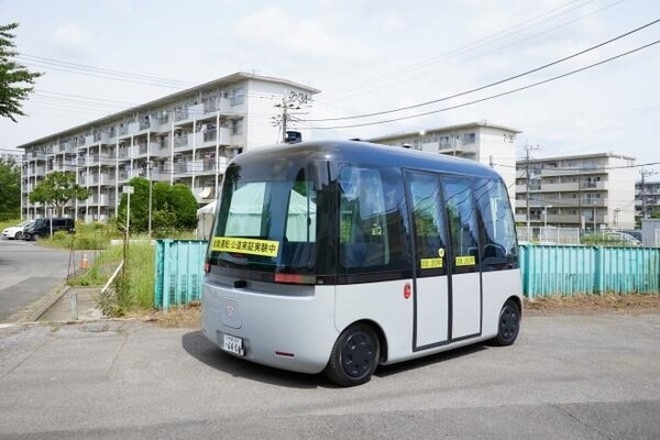 自動運転バスGACHAを実証実験　千葉市/良品計画/MUJI HOUSE/UR都市機構、団地を拠点とした地域生活圏の活性化に着手