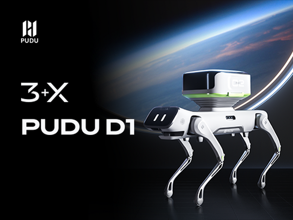 Pudu Robotics 四足歩行型の配送ロボット「PUDU D1」を発表 段差の乗り上げや不整地での走行が可能