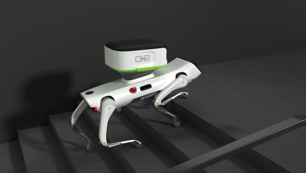 Pudu Robotics 四足歩行型の配送ロボット「PUDU D1」を発表 段差の乗り上げや不整地での走行が可能