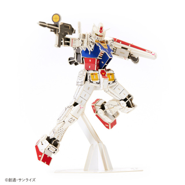 最大ピース数373個の超精密『機動戦士ガンダム』の紙製立体パズルが登場！「プレミアムバンダイ」で予約開始
