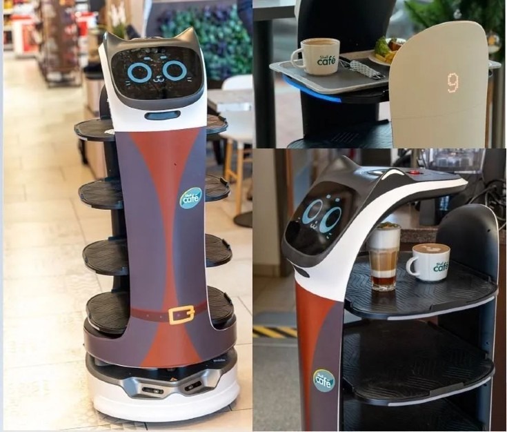 欧州のガソリンスタンドがPuduの配膳ロボット「BellaBot」「KettyBot」を導入！シェルと連携　その業務内容は