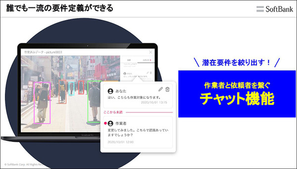 所要時間110秒がAIで2秒に！ソフトバンクがAIアノテーション代行サービス提供開始　高スキル/画像識別AI/チャットで高品質で廉価に提供