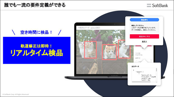 所要時間110秒がAIで2秒に！ソフトバンクがAIアノテーション代行サービス提供開始　高スキル/画像識別AI/チャットで高品質で廉価に提供