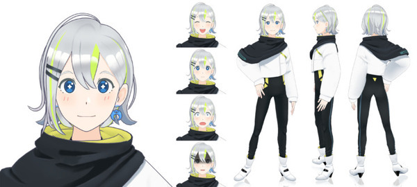 Activ8「アバター共生社会」プロジェクトのオフィシャル2D-CGアバター「ジェネ」を制作 実証実験を重ねて実用化を目指す