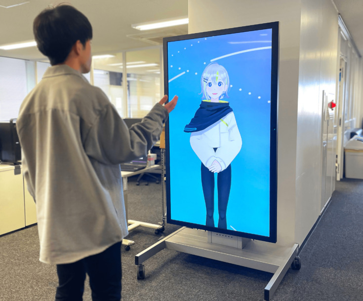 Activ8「アバター共生社会」プロジェクトのオフィシャル2D-CGアバター「ジェネ」を制作 実証実験を重ねて実用化を目指す