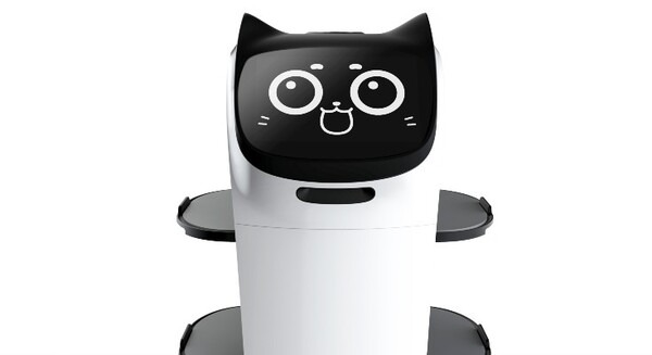 話題のネコ型配膳ロボット「BellaBot」がLINEスタンプとなって登場！ネコなのか? ロボットなのか? 全16種類