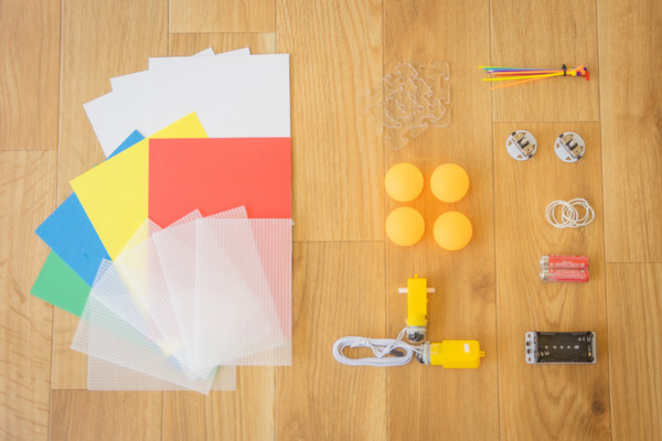 ダイナミックに動くロボットを作れる「ユカイな乗りものロボットキット」2022年秋に発売予定