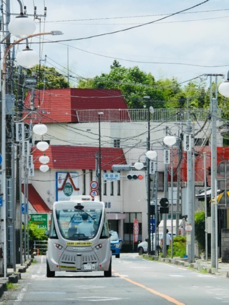 自動運転バスの本格運行を目指す「栃木県ABCプロジェクト」BOLDLYが「NAVYA ARMA」で那須町の公道を走行実証実験