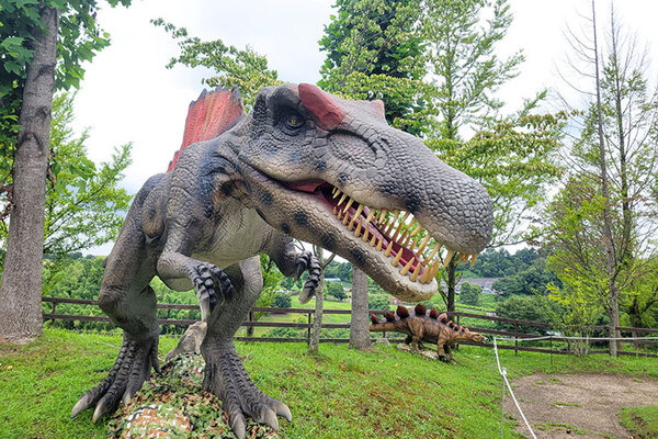 8mの巨大な動くティラノサウルスを大阪・ハーベストの丘が公開！博物館級の標本や触れる化石も展示 「恐竜アドベンチャーフォレスト」