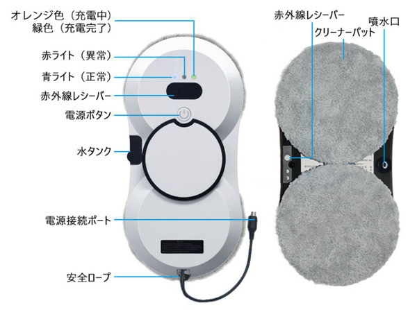スイッチONで窓にピタッと吸着、リモコン操作と清掃範囲の自動認識機能　全自動窓拭きロボット「Supwell」Makuakeで先行予約