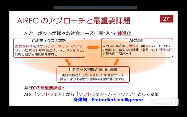 スマホのように一つで全てがこなせるスマートロボットの開発へ　機械学会「機械の日」で早稲田・菅野教授が講演