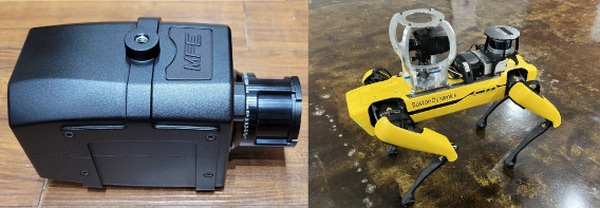 犬型ロボット「SPOT」に装着、有害ガスを検知するカメラ販売開始　工場内外のメタンなどガス漏れ検知を自動化