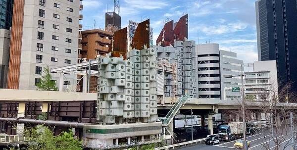 メタボリズムの名建築『中銀カプセルタワービル』最新技術で3D記録・保存、画像・動画・内部に入れるVRを公開　gluon
