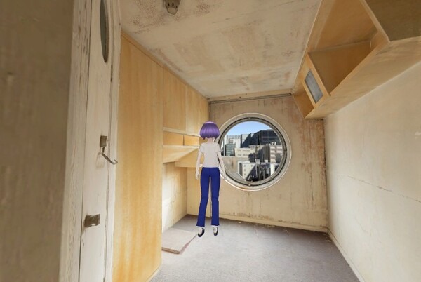 メタボリズムの名建築『中銀カプセルタワービル』最新技術で3D記録・保存、画像・動画・内部に入れるVRを公開　gluon