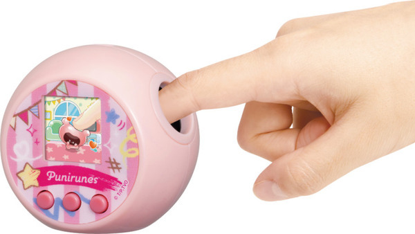 新触感液晶お世話トイ「ぷにるんず」は液晶の中のキャラクターを触っているような新感覚の玩具　テレビアニメ放送も決定