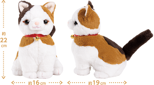 三毛猫のおしゃべりぬいぐるみ「みけねこミミコ」ジャパネットたかたで先行販売 累計20万体販売の音声認識人形シリーズ