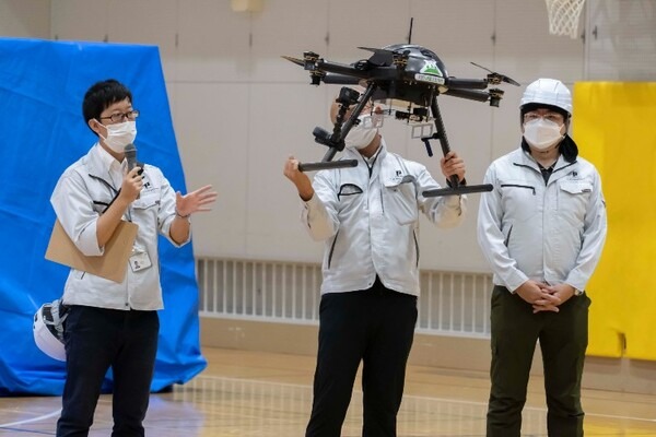 約150名の小学生が『ドローンを活用した防災教室』体験　パーソルがICT教育「テクノロジー×防災」の一環として開催　豊洲北小学校