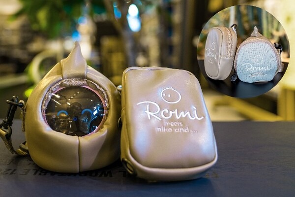 会話AIロボット「Romi」とファッションブランド「niko and …」初のコラボレーション 「Romiを持ち運びできる専用バッグ」発売