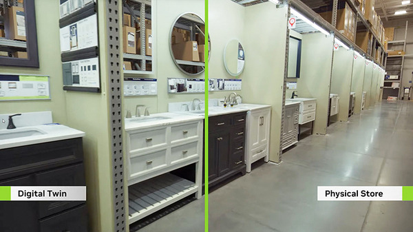 ホームセンターのLowe’s、NVIDIAやMagic Leapと共同でインタラクティブな店舗のデジタル ツインを構築　小売業のOmniverse活用事例