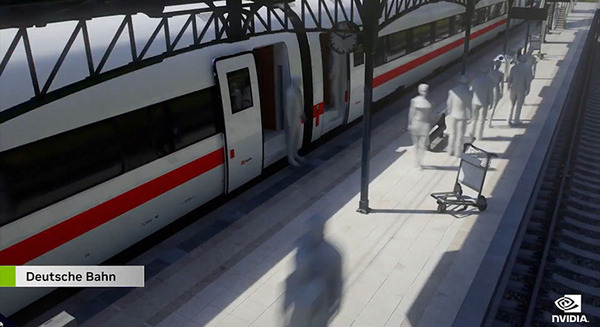 ドイツ鉄道がデジタルツイン導入に着手　5,700駅と33,000km路線の鉄道網をNVIDIA Omniverseで構築　次世代の鉄道システム構築へ