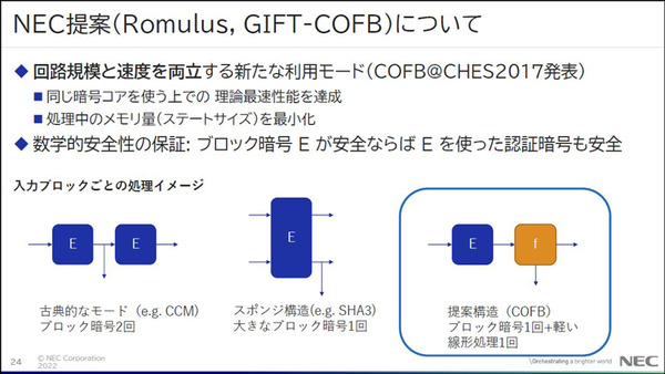 NEC「先進的なセキュリティ技術の研究開発と取組み」(3) 「軽量認証暗号」と「秘密計算・高秘匿連合学習」とは