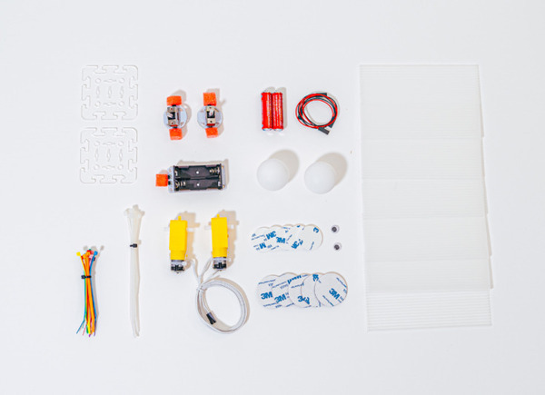 小学生ロボコン公式のロボット作りスターターキット「ユカイな乗りものロボットキット」 9月29日(木)に発売