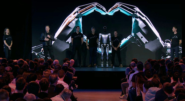 テスラが人型汎用AIロボット「オプティマス」試作機の稼働デモを初公開　イーロン・マスク氏が描くヒューマノイドの未来とは