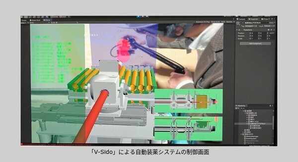 発破を自動装填する山岳トンネル自動化技術「自動装薬システム」にロボット制御システム「V-Sido」で技術協力　アスラテック