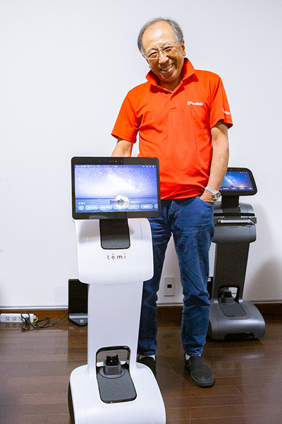 ハピロボが「遠隔操作」＆「AI自律走行」両対応のスマートロボット新モデル「temi V3」発表　5G対応セルラーモデルも登場