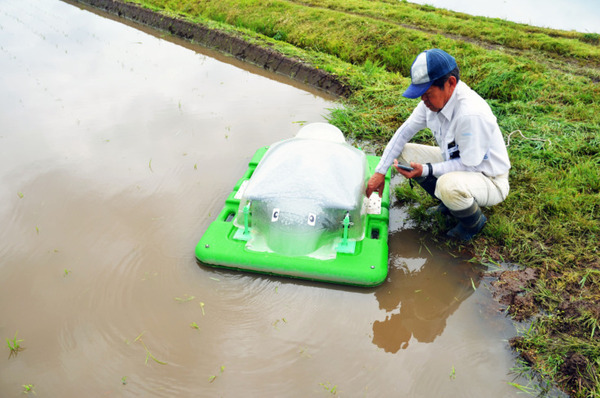 「アイガモロボ」の契約農家が無農薬酒米で一等米を獲得　令和5年の春頃に約1,700本程度の製造量を見込む　小嶋総本店