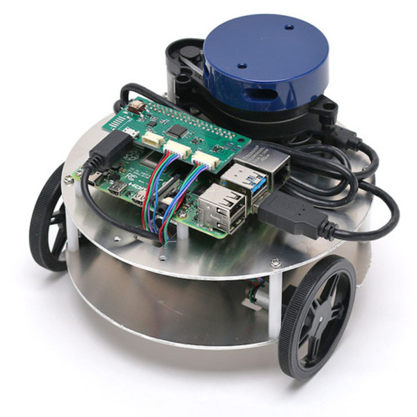 卓上サイズのROS対応台車ロボット「ライトローバー」のレンタルサービスが開始 ROS台車ロボットの基礎から応用までじっくり学習
