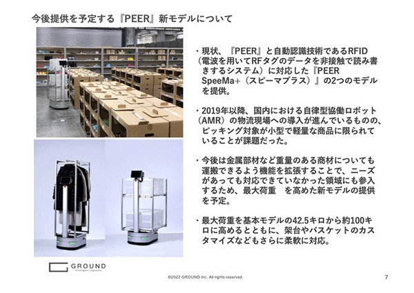 GROUNDとダイアモンドヘッド、アパレルECサイトの裏側で動く自律型協働ロボットの実稼働現場を公開