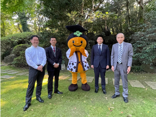 福岡県うきは市が「ドローン物流配送実験」を実施 JAにじ耳納の里や住民と連携して「屋部山荘」に地域の食材を配送