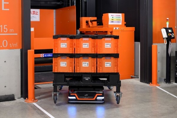 GROUND、物流施設内の搬送を支援する自律型協働ロボット『Oasis』をトラスコ中山へ導入　可搬重量600kg、最新アルゴリズムで停止位置誤差±5㎜
