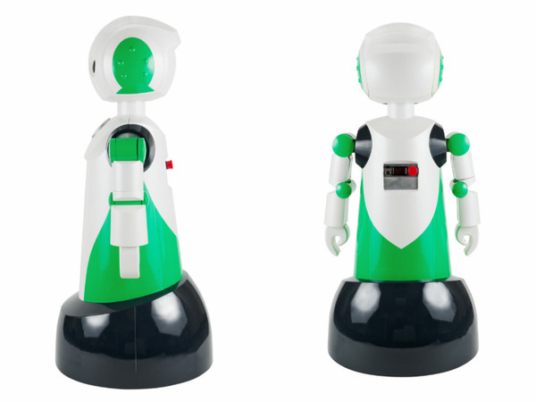 ヴイストン 研究開発用の等身大ロボット「Robovie-R4」を発売 メガローバーVer.3.0を採用 内蔵バッテリーから搭載機器に給電可能