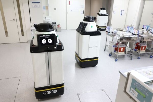 屋内配送向けサービスロボットによる病院内実証実験 フェーズ3はエレベータの連携を含む配送業務の自動化 藤田医大で開始