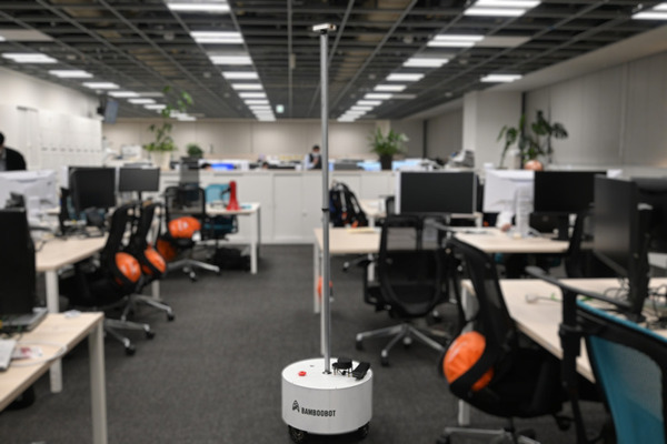RoboSapiens独自開発の「BambooBot」でビル内環境のさらなる最適化へ 戸田建設と施設点検の自動化に関する共同研究を開始
